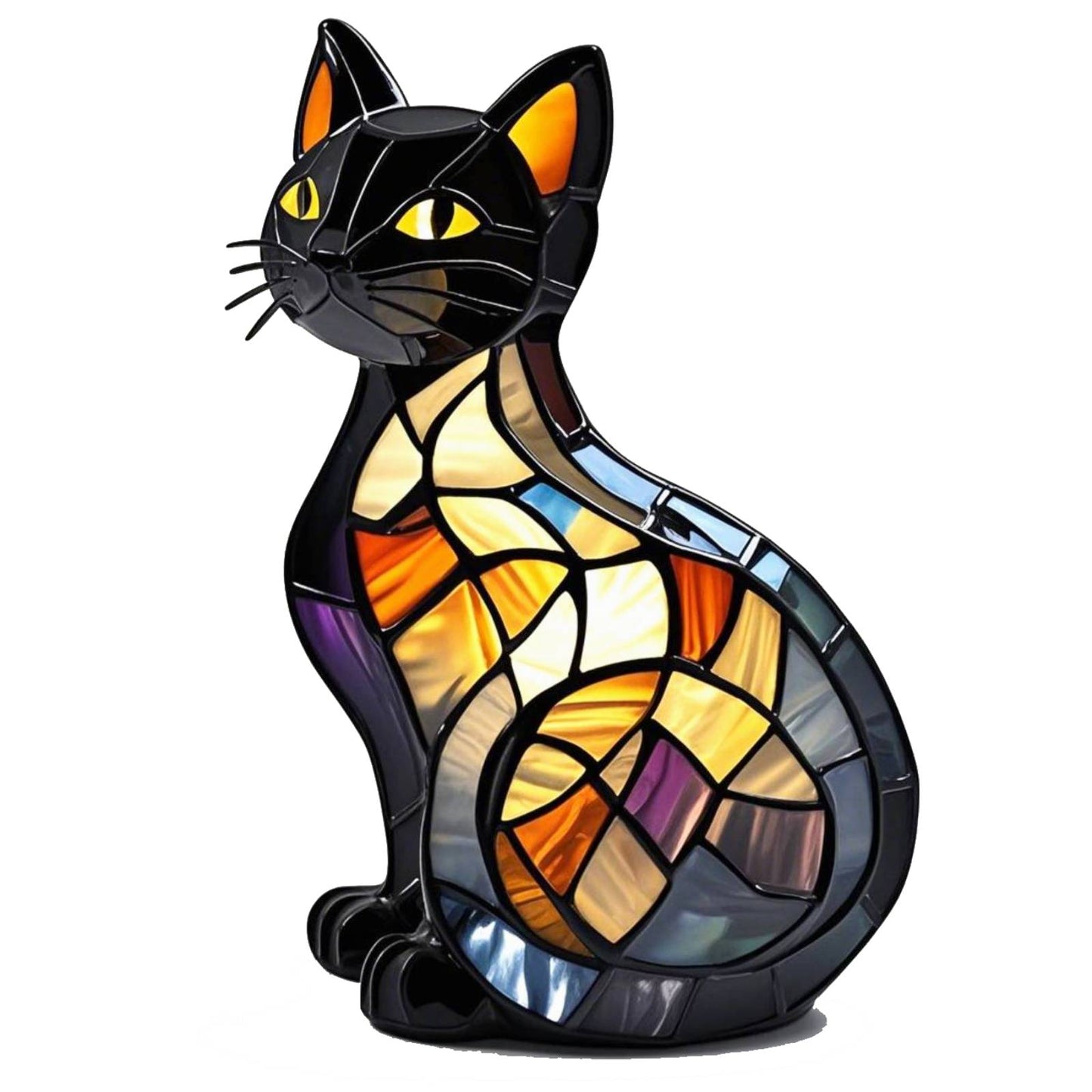 3D Dog Stained Resin Table Lamp - Cute Pet Themed LED Night Light for Home Decor, Unique Gift for Dog Lovers, Birthday & Holiday Present