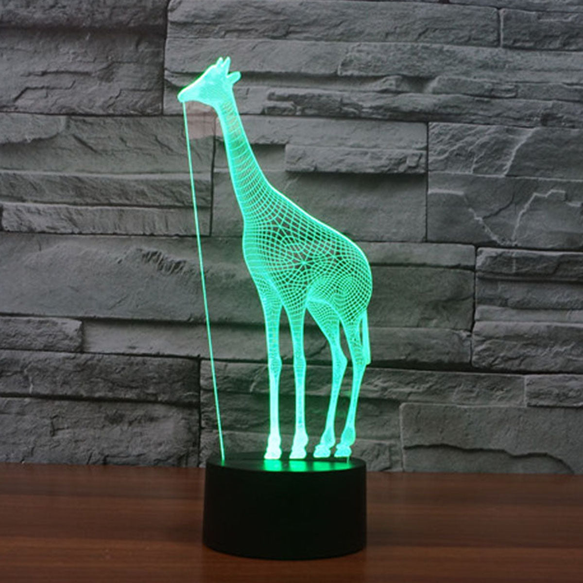 FZAI ZJB-Visual light22 Giraffe 3D Optical Illusions LED LampS
