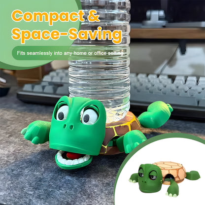 3D Printed Turtle Coaster - Fun, Interactive Cup Holder with Eco-Friendly Design | Ideal Gift for Humor & Nature Lovers