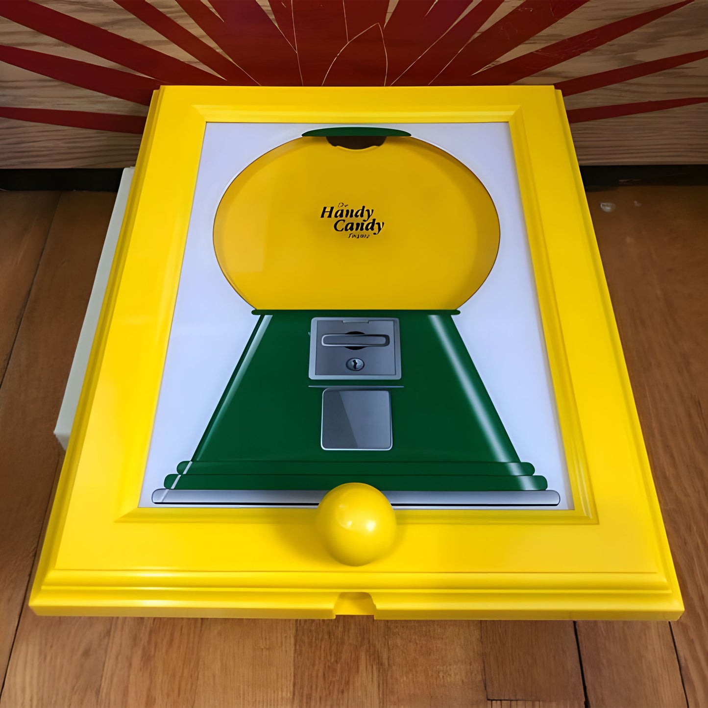 Handy Candy Frame – Fun Wall-Mounted Candy Dispenser for Kids & Adults | Unique Gumball Machine Picture Frame | Perfect for Candies, Nuts, Pet Treats | Birthday & Holiday Gift Idea