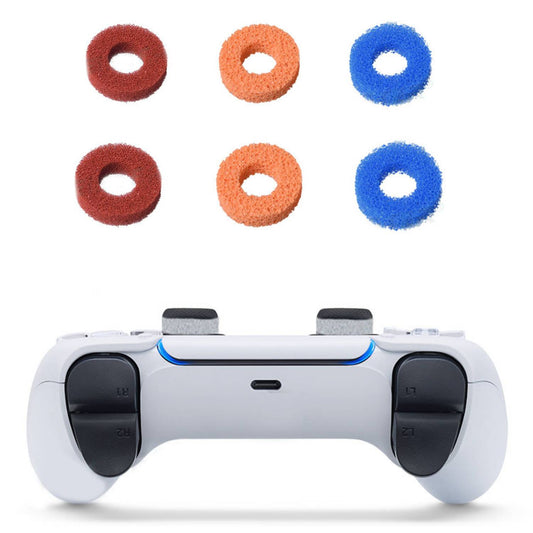 6 Pcs Precision Rings - Pro-Grade Aim Assist Thumb Grips for PS5, Xbox & Switch | Reduce Fatigue & Dominate the Battlefield