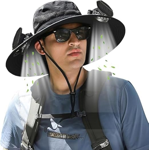 Solar Powered Fan Hat with USB Charging – Ultimate Sun Protection & Cooling for Outdoor Adventures
