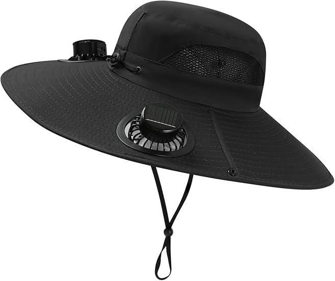 Solar Powered Fan Hat with USB Charging – Ultimate Sun Protection & Cooling for Outdoor Adventures