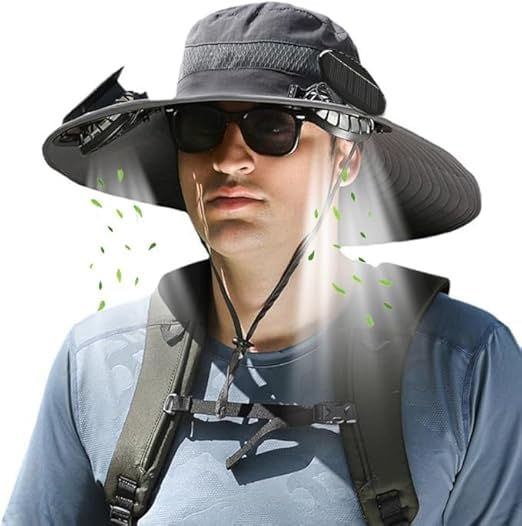 Solar Powered Fan Hat with USB Charging – Ultimate Sun Protection & Cooling for Outdoor Adventures