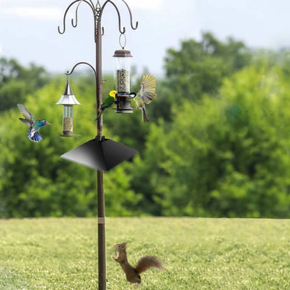 Squirrel Baffle for Bird Feeders - Durable, Adjustable Squirrel Guard for Pole-Mounted & Hanging Feeders | Protect Your Birdseed with Ease