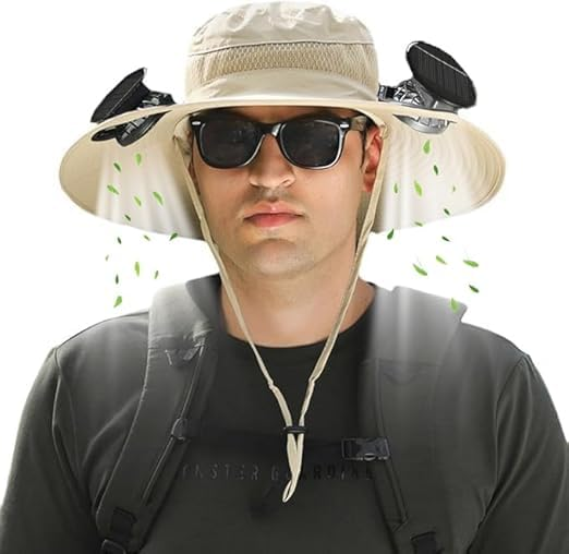 Solar Powered Fan Hat with USB Charging – Ultimate Sun Protection & Cooling for Outdoor Adventures