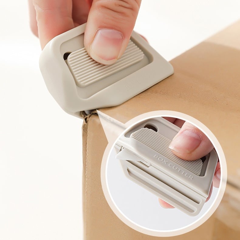 Ultra-Sharp Ceramic Utility Knife - Auto-Retractable Safety Blade, Pocket-Sized for Precise Cutting