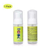 50ml Alcohol-Free Foaming Kids Hand Sanitizer Moisturizing Hand Wash Pump Bottle Travel Size