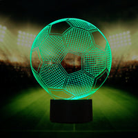 3D Illusion Lamp Football Led Night Light