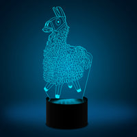 3D Illusion Lamp Alpaca Led Night Light