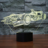 3D Illusion Lamp Car Led Night Light