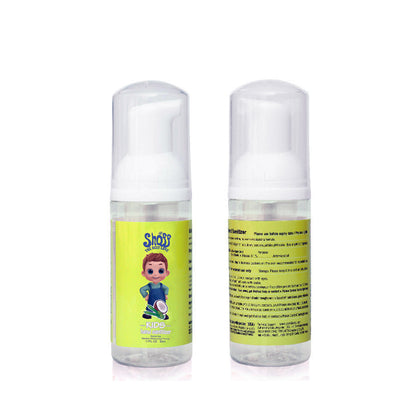 50ml Alcohol-Free Foaming Kids Hand Sanitizer Moisturizing Hand Wash Pump Bottle Travel Size