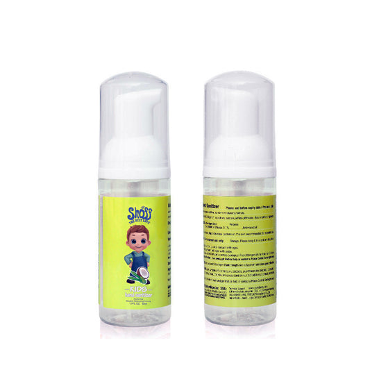 50ml Alcohol-Free Foaming Kids Hand Sanitizer Moisturizing Hand Wash Pump Bottle Travel Size