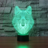 Illusion-Lampe des Wolf-3D Effektes