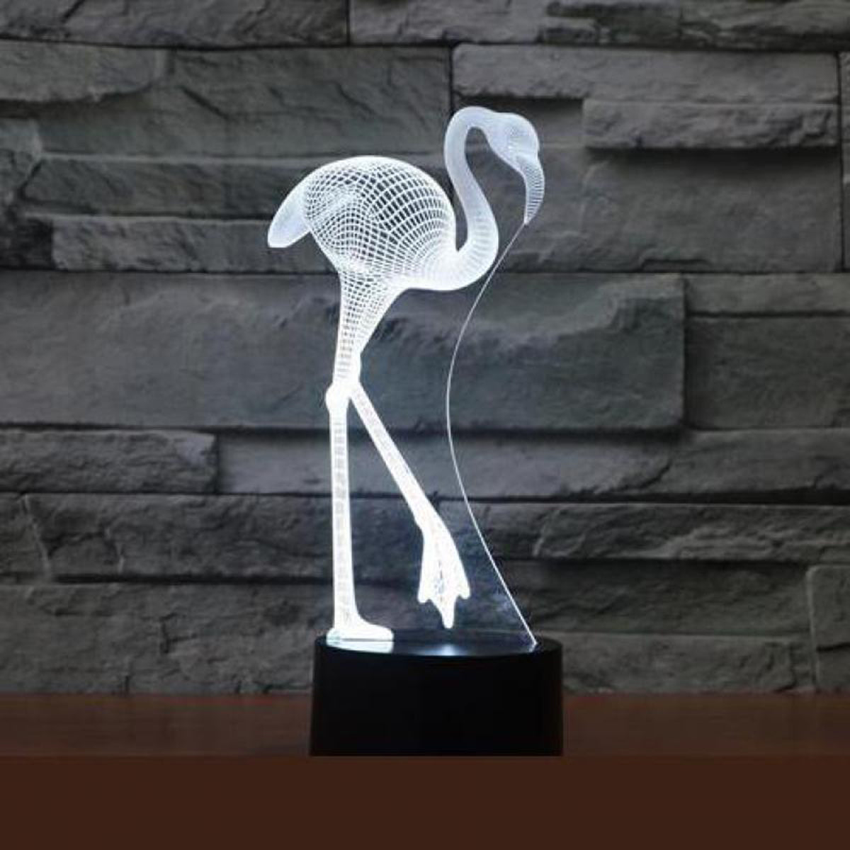 Flamingo 3D Illusion Lamp Led Night Light