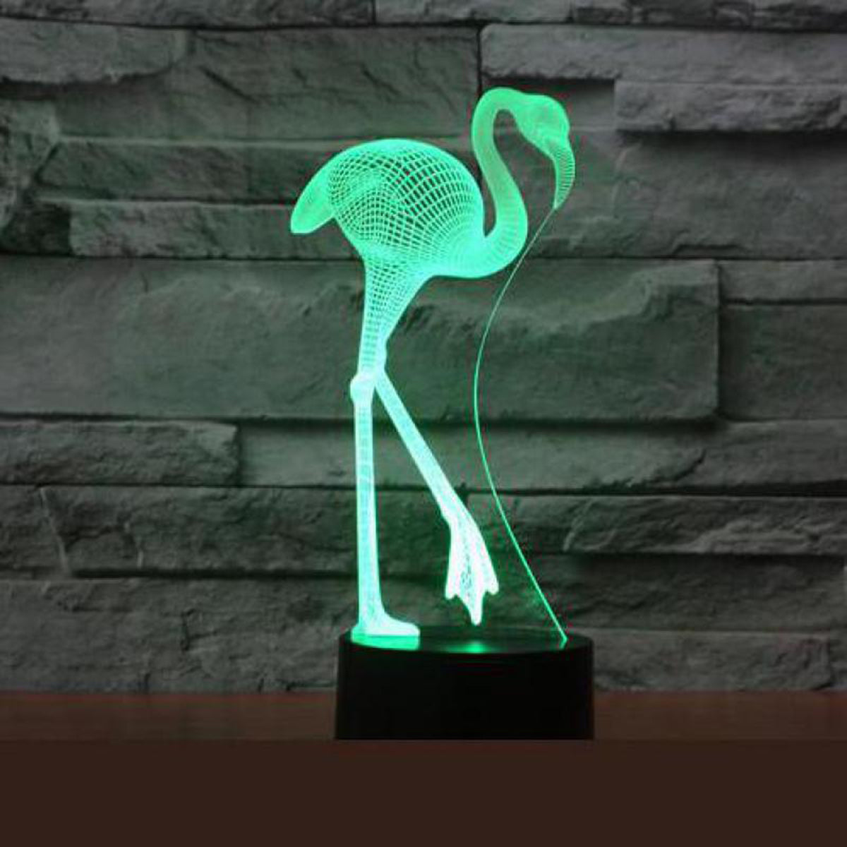Flamingo 3D Illusion Lamp Led Night Light