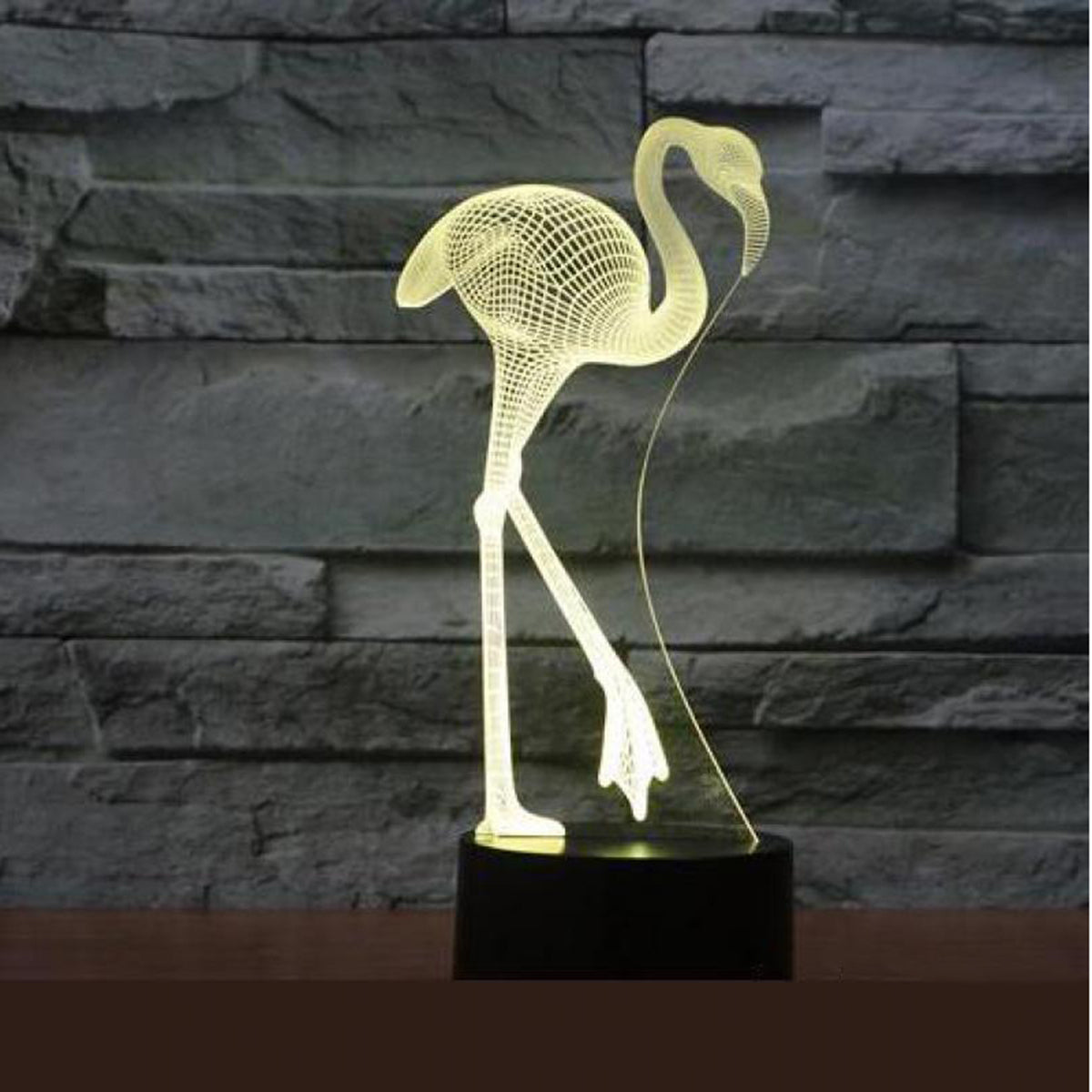Flamingo 3D Illusion Lamp Led Night Light