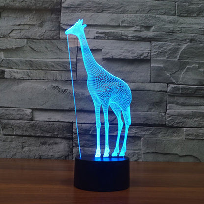 FZAI ZJB-Visual light22 Giraffe 3D Optical Illusions LED LampS