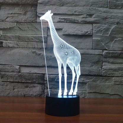 FZAI ZJB-Visual light22 Giraffe 3D Optical Illusions LED LampS