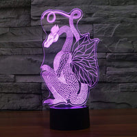 FZAI ZJB-Visual light19 3d lamps dragon dinosaur lamp